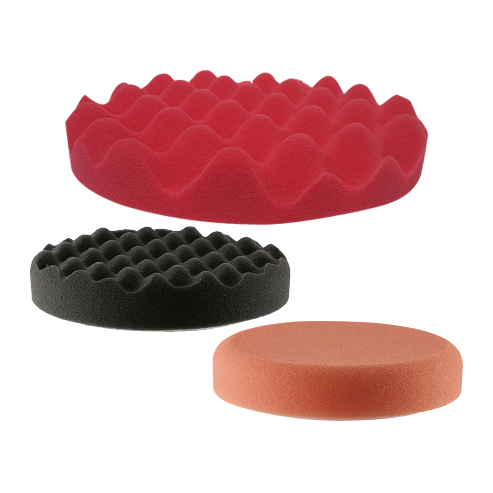 Waffle Polishing Foam Pads