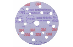 3M™ Purple Finishing Film Abrasive Disc 260L, 150 mm, 15 Hole