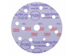 3M™ Purple Finishing Film Abrasive Disc 260L, 150 mm, 15 Hole