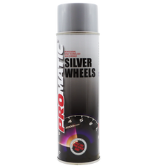 PROMATIC - WHEEL SILVER AEROSOL (500ML)